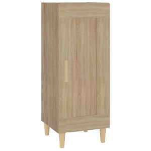 Dressoir 34,5x34x90 cm bewerkt hout sonoma eiken