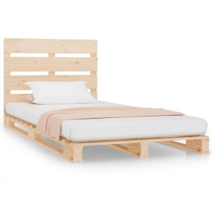 Bedframe massief grenenhout 90x200 cm