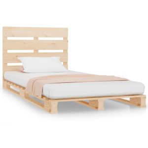 Bedframe massief grenenhout 75x190 cm 2FT6 Small Single