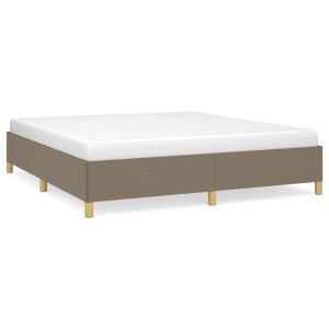 Boxspringframe stof taupe 180x200 cm