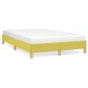 Bedframe stof groen 120x200 cm