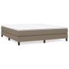 Boxspringframe stof taupe 180x200 cm