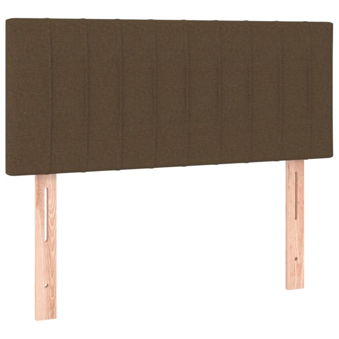 Hoofdbord 80x5x78/88 cm stof donkerbruin